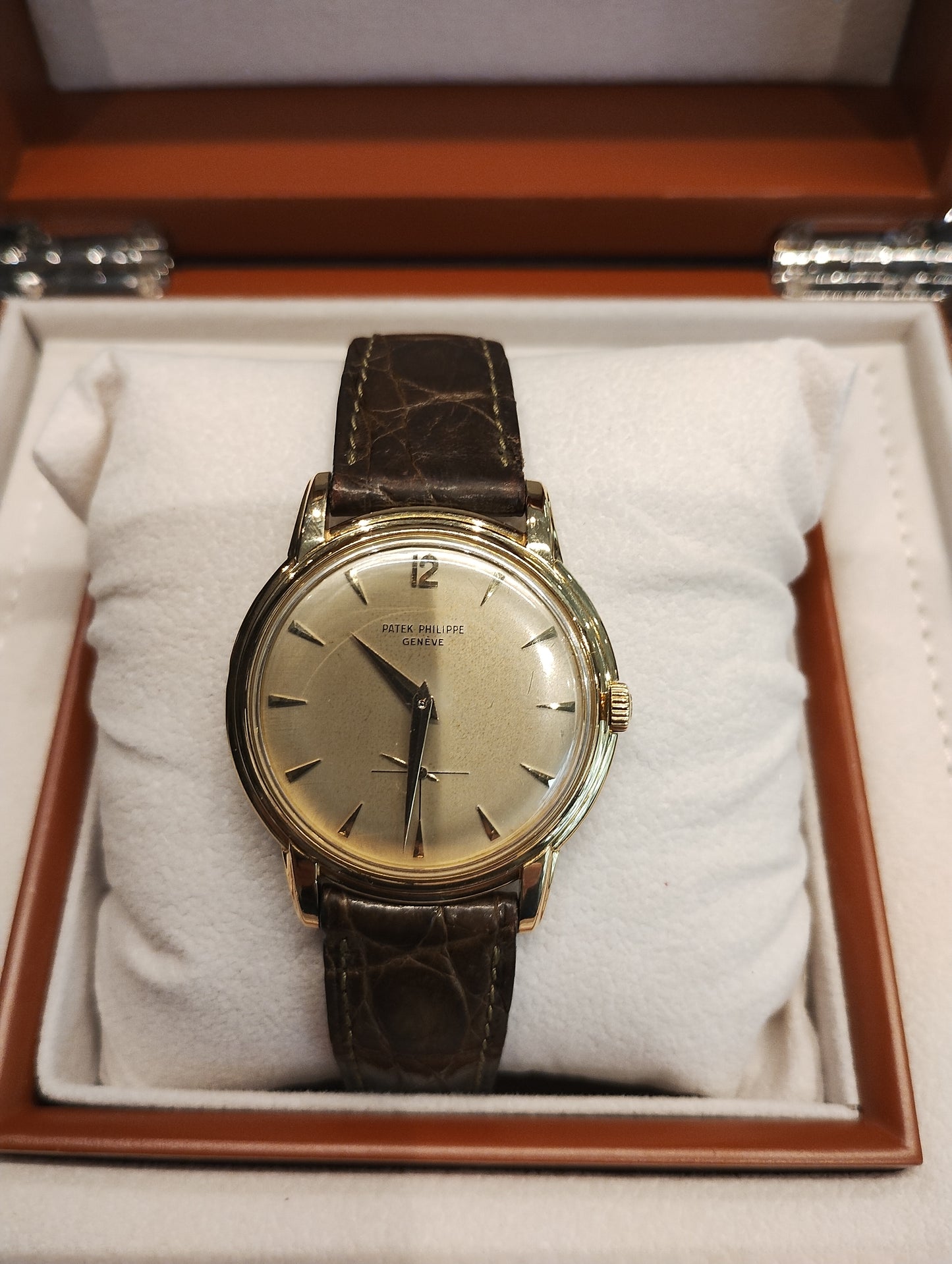 Patek Philippe: 2525/1 Calatrava. 2de hands. Enkel te bezichtigen op afspraak.